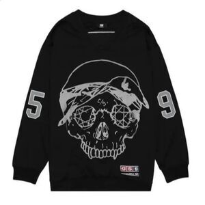 G59 Records If Self Destruction Was A Sport I’d be Wayne Gretzky Jersey Grey NWT
